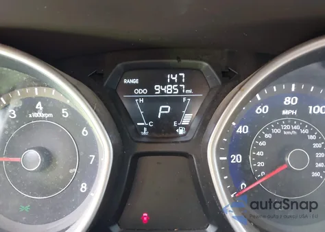 2013 Hyundai Elantra Gls из США, поврежденный, VIN 5NPDH4AE6DH172893